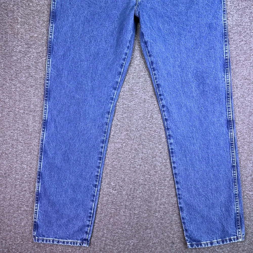 Wrangler Jeans Men 35x33 Blue Cowboy Cut 13MWZGK Straight Western Workwear Rodeo